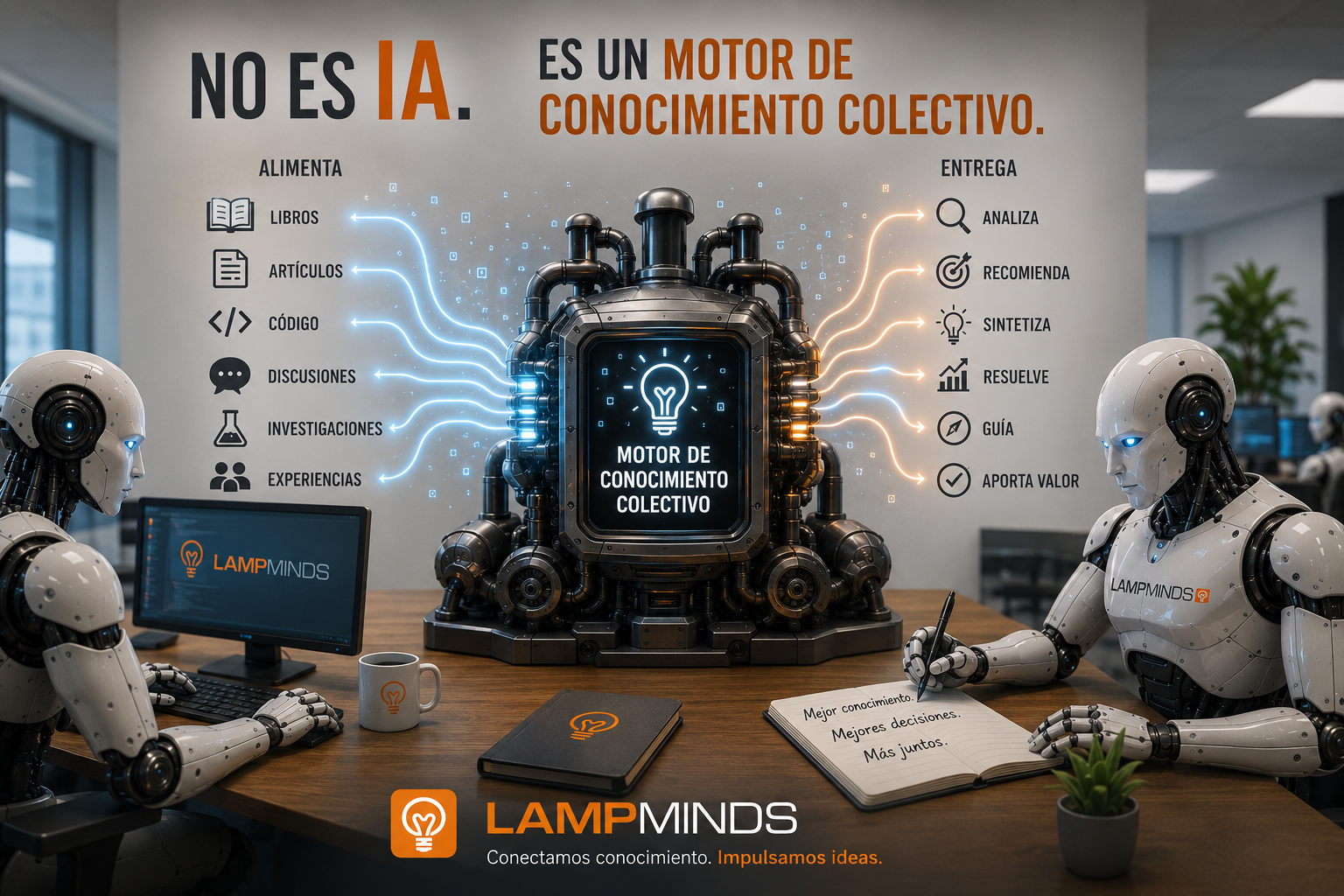 La IA está mal llamada: en realidad es MCC: Motor de Conocimiento Colectivo